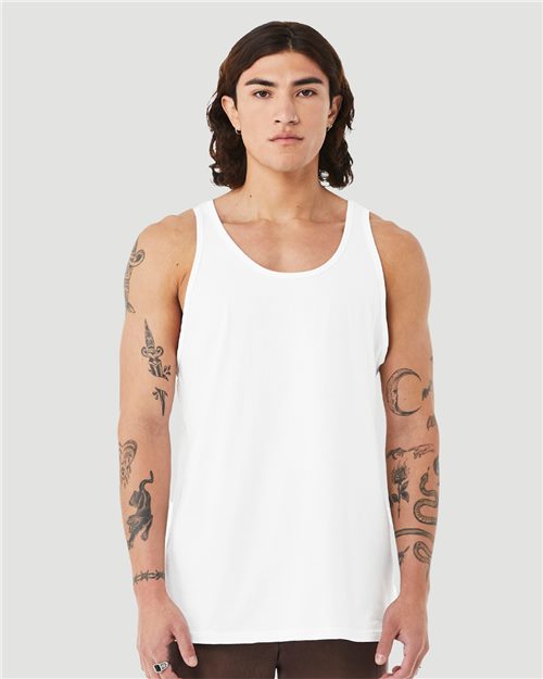 Unisex Heather CVC Tank Image 1