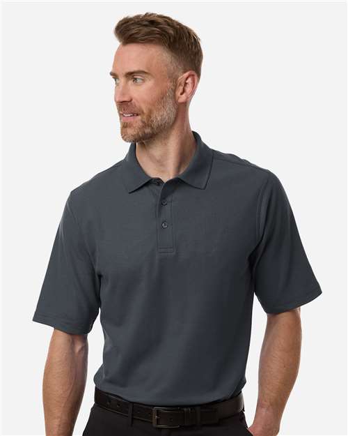 Men's Maverick CVC Pique Polo Image 3