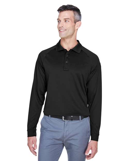 Men's Advantage Long Sleeve Tactical Polo Image 2