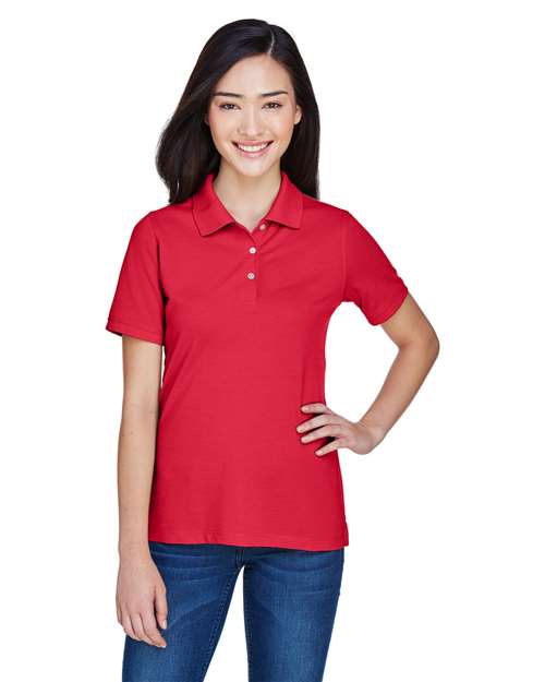 Women's Easy Blend Polo Image 5