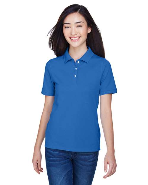 Women's Easy Blend Polo Image 6