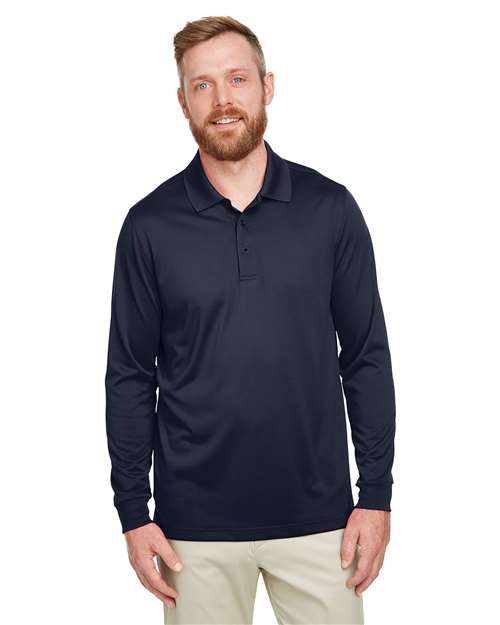 Men's Advantage Snag Protection Plus IL Long Sleeve Polo Image 4