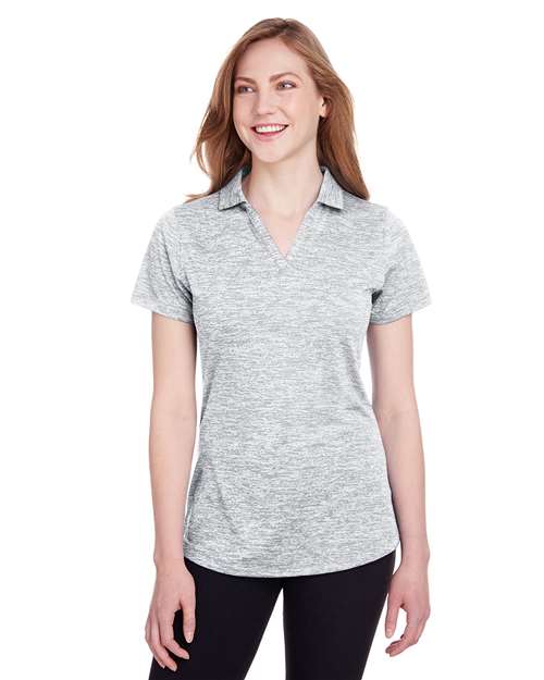 Women's Icon Heather Polo Image 2