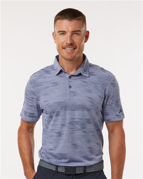 Men's Ultimate365 Textured Stripe Polo Image 1