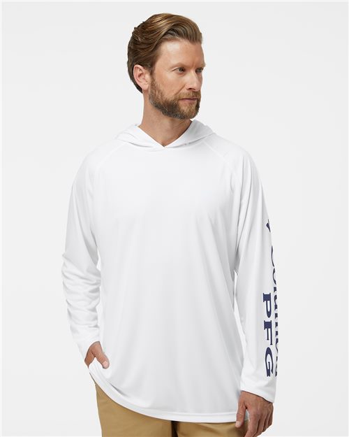 Men's PFG Terminal Tackle™ Hooded Long Sleeve T-Shirt Image 1
