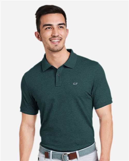 Men's Edgartown Pique Polo Image 3
