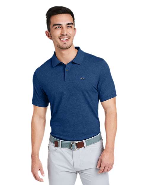 Men's Edgartown Pique Polo Image 4
