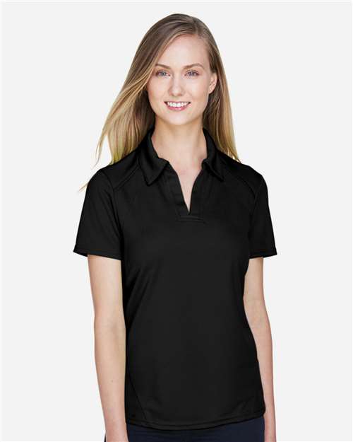 Women's Recycled Polyester Performance Pique Polo Image 2