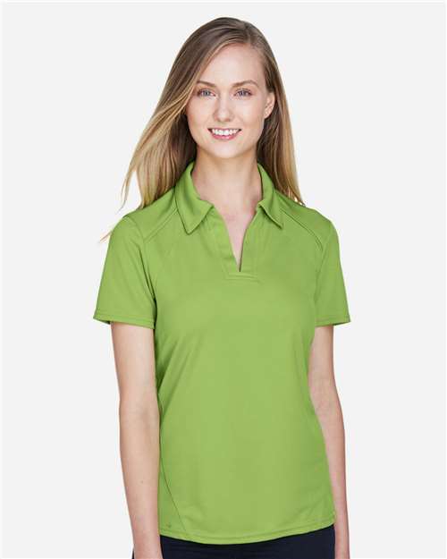 Women's Recycled Polyester Performance Pique Polo Image 3