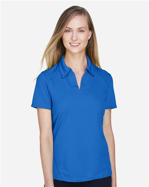Women's Recycled Polyester Performance Pique Polo Image 4
