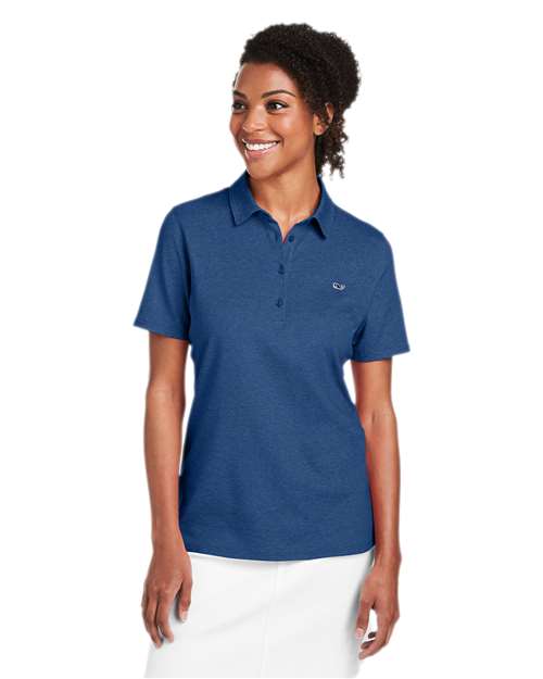 Women's Edgartown Pique Polo Image 3