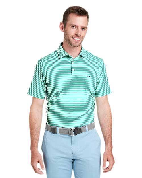 Men's Heathered Winstead Sankaty Polo Image 2