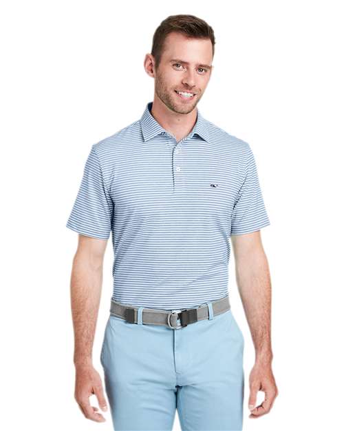 Men's Heathered Winstead Sankaty Polo Image 6
