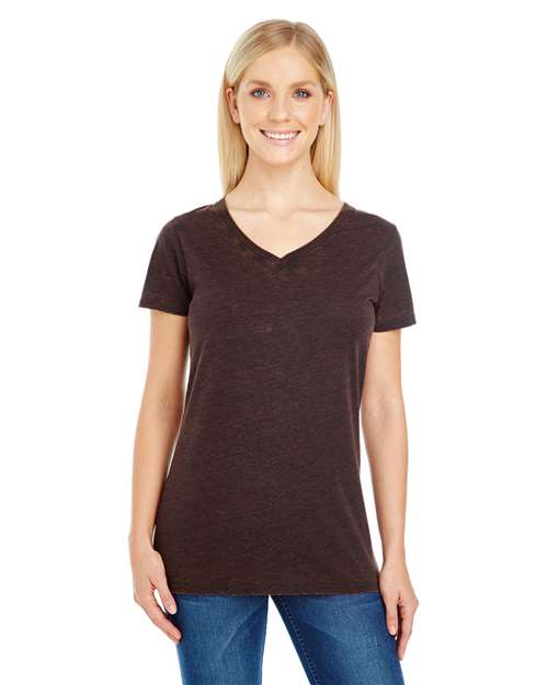 Women's Cross Dye V-Neck T-Shirt