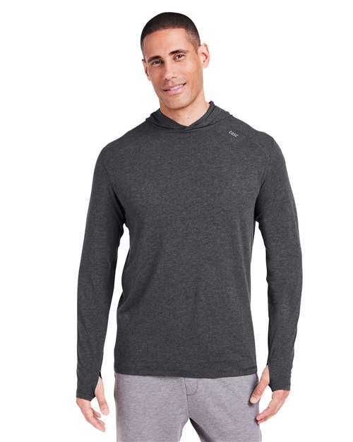 Men's Carrollton Lightweight Hooded Long Sleeve T-Shirt Image 2