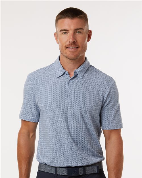Men's Blended Printed Polo Image 1