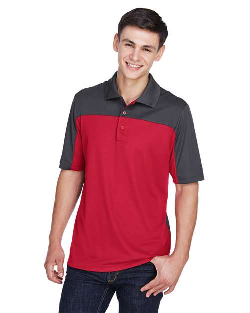 Men's Balance Colorblock Performance Piqué Polo Image 4