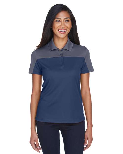 Women's Balance Colorblock Performance Piqué Polo Image 3