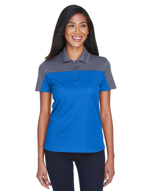 Women's Balance Colorblock Performance Piqué Polo Image 4
