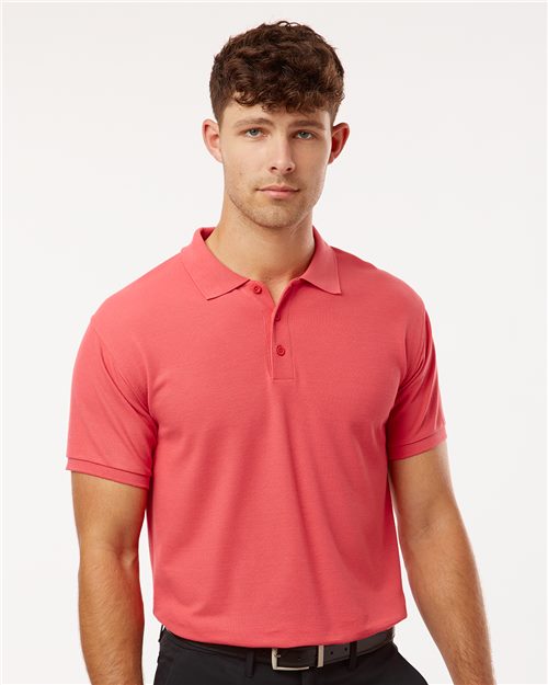 Men's Pique Polo Image 1