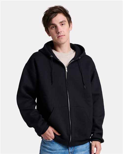 Unisex Rugged Full-Zip Hooded Sweatshirt Image 1