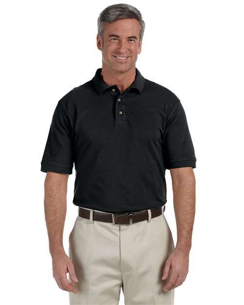 Men's Tall Cotton Pique Polo Image 2