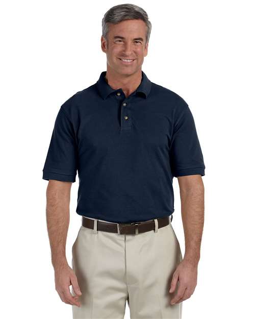 Men's Tall Cotton Pique Polo Image 3