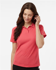 Women's Pique Polo Image 1