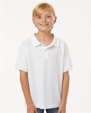 Youth Pique Polo Image 1