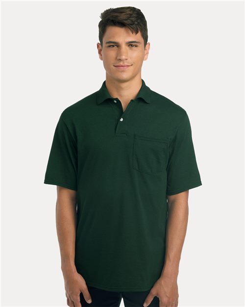 Men's Dri-Power® Polo with Pocket Image 1