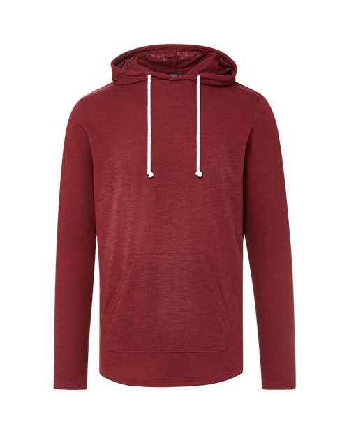 Unisex Miles Slub Hooded Long Sleeve T-Shirt Image 1