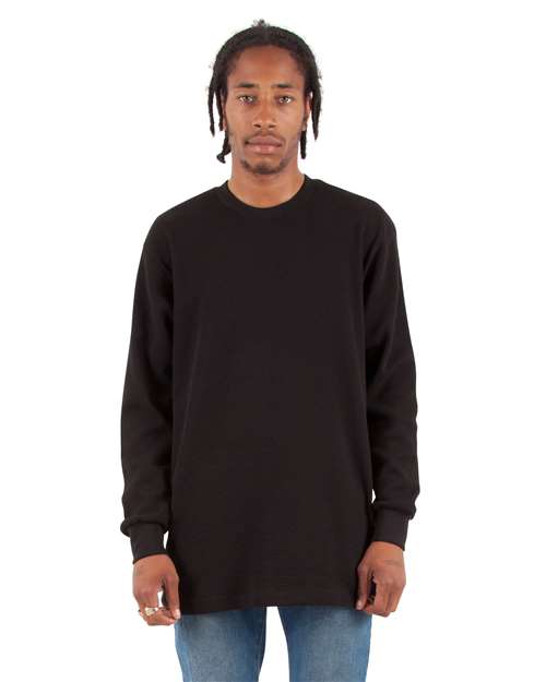 Unisex Heavyweight Thermal Long Sleeve T-Shirt Image 2