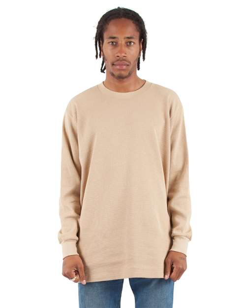 Unisex Heavyweight Thermal Long Sleeve T-Shirt Image 7