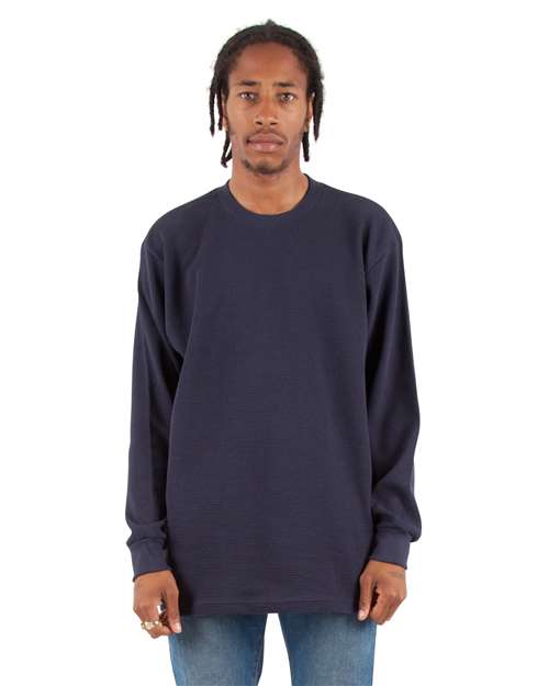 Unisex Heavyweight Thermal Long Sleeve T-Shirt Image 8