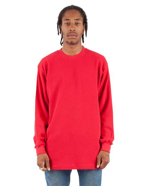 Unisex Heavyweight Thermal Long Sleeve T-Shirt Image 9
