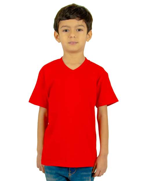 Youth V-Neck T-Shirt Image 8