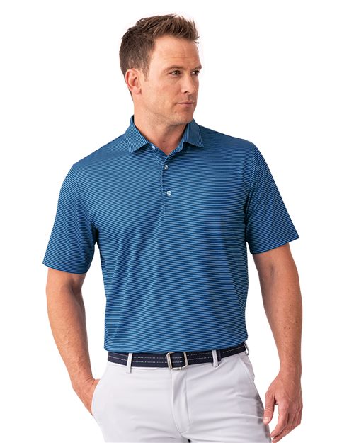 Men's Aiken Striped Polo Image 1