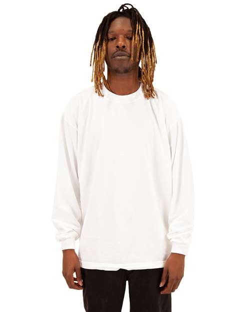 Unisex Max Heavyweight Garment-Dyed Long Sleeve T-Shirt Image 7