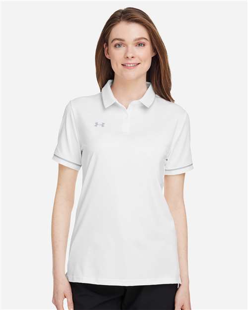 Women's Tipped Teams Performance Polo Image 7