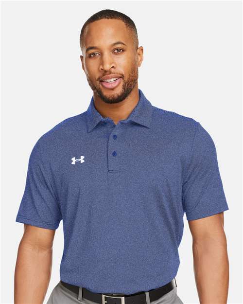 Men's Destin Drive Striped Performance Polo Image 4