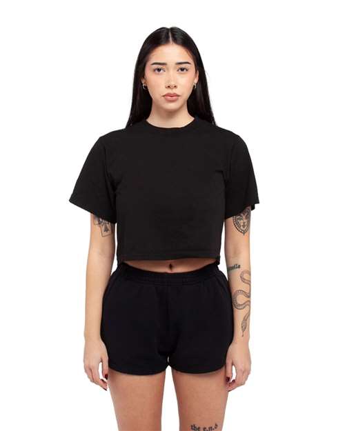 Women's Garment-Dyed Cropped Tee