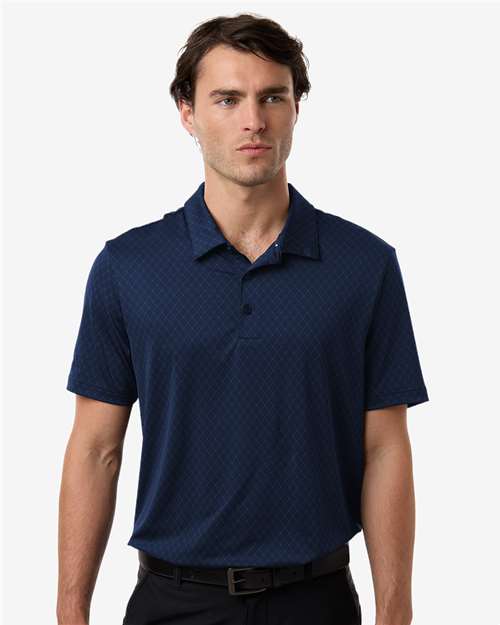 Men's 4-Way Stretch Printed Polo Image 3