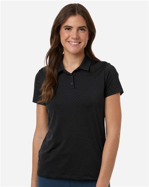 Women's 4-Way Stretch Printed Polo Image 2