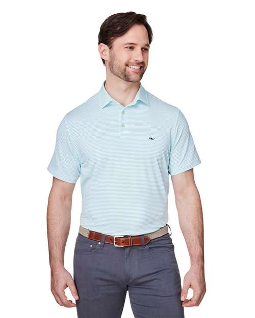 Men's Bradley Stripe Sankaty Polo Image 3