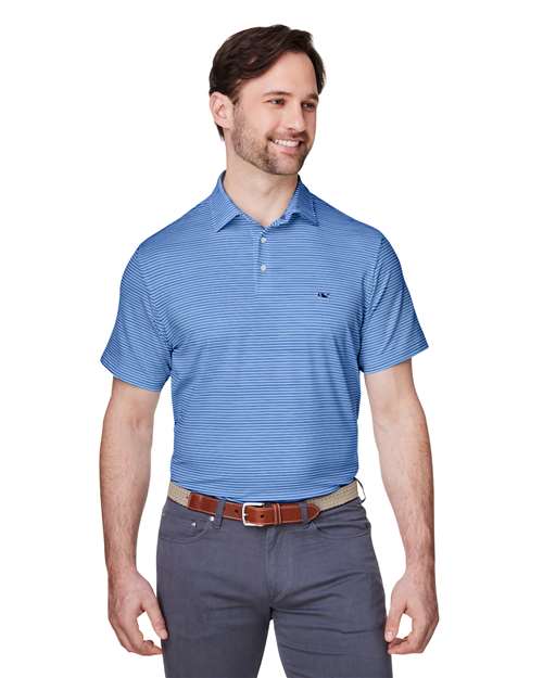 Men's Bradley Stripe Sankaty Polo Image 5