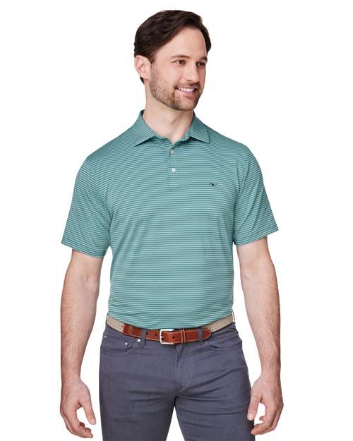 Men's Bradley Stripe Sankaty Polo Image 6