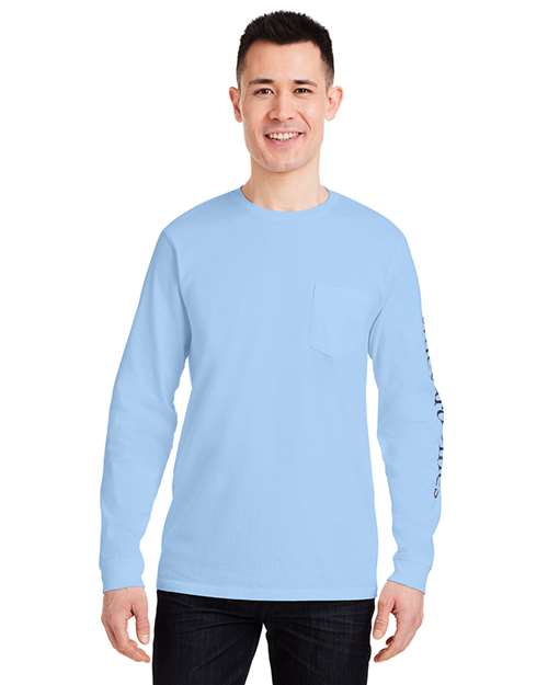 Unisex Long Sleeve Pocket T-Shirt