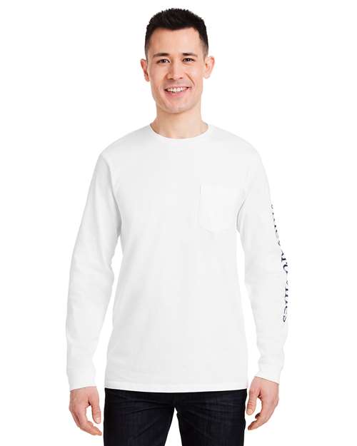 Unisex Long Sleeve Pocket T-Shirt