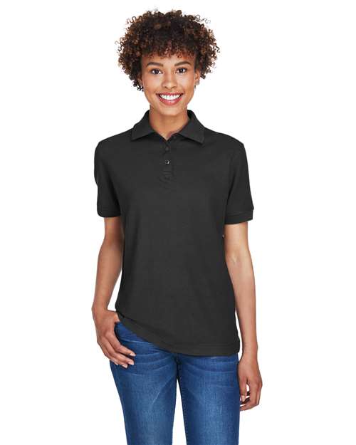 Women's Whisper Pique Polo Image 3