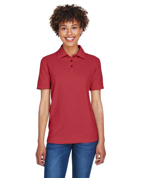 Women's Whisper Pique Polo Image 4